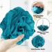 Valby Loofah Exfoliating Bath Sponge Shower Puff Body Poufs Shower Sponge Shower Scrunchie Set of 3 Body Scrubbers Bath Loofah for Adults Pink/Blue/Grey - Buy Online on GoSupps.com