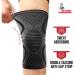 Dr. Bone's Compression Sleeve Knee Support Brace Designed To Alleviate Pain Caused By Joint Pain Arthritis Ligament Injury Meniscus Tear Acl Mcl Tendonitis Pain Relief (Pack 2 Medium) M 2 - Buy Online on GoSupps.com