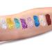 Sequins Chunky Glitter Gel Set - 4 Colors for Face, Body & Hair | Festival Party Makeup Kit - Pink, Blue, White | Holographic & Shimmer Eyeshadow Effects - Buy Online on GoSupps.com
