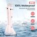 4 in 1 Facial Cleansing Brush - Electric Face Spin Brush with 4 Replacement Heads for Cleaning Exfoliating Massaging (Pink) - Buy Online on GoSupps.com