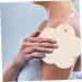 Beavorty Flower Shaped Cotton Loofah Sponge for Exfoliating Body - Light Yellow 13x13cm - Buy Online on GoSupps.com