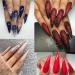 YIMART 600pcs Acrylic Long Stiletto Nail Tips - Sharp False Nail Art Tips for Salon - Clear - Buy Online on GoSupps.com