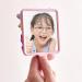 Aejvw Small Handheld Mirror Set - Travel Makeup Compact Mirrors for Women - Unbreakable Cute Design - Set of 2 Pink Mirrors - Buy Online on GoSupps.com