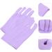 FRCOLOR 1 Pair Beauty Moisturizing Gloves Exfoliating Gloves Beauty Gloves Cracked Portable Gloves Nighttime Lotion Glove Hand Moisturizer Gloves Spandex Care Purple - Buy Online on GoSupps.com