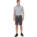 IBKUL Men's Athleisure Wear Sun Protective UPF 50+ Icefil Tech Circle O's Print Polo, Candy Pink/Peri, X-Large - Buy Online on GoSupps.com