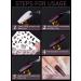12 Sheets Halloween Nail Stickers Decals EBANKU Self-Adhesive Pumpkin Skull Ghost Bat Grave Nail Stickers 3D Nail Design Nail Decorations for Halloween Party - Buy Online on GoSupps.com