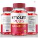 Keto Life Plus Gummies: 3 Pack Apple Cider Vinegar Supplement for Weight Loss - 180 Gummies - Buy Online on GoSupps.com