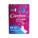 Care Free Acti-Fresh Body Shaped Regular Pantiliners Fresh Scented 54 Count (Pack of 1) Package may vary