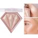Diamond Highlighter Palette - Pink & Ginger Yellow #03 & #04 | Waterproof, Long Lasting, Highly Pigmented Highlighting Powder for Radiant & Shimmery Finish - 1.00g (Pack of 1) - Buy Online on GoSupps.com
