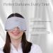 MUSICOZY Bluetooth Sleep Mask & Headphones - Ice Silk Eye Mask for Total Darkness Perfect Gift for Men & Women (Black - Buy Online on GoSupps.com