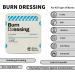 Rhino Rescue 4X4 Burn Dressing & Gel - Soothing Burn Relief First Aid Supplies (5 Pack) - International Shipping Available - Buy Online on GoSupps.com