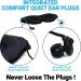 ZenShade Blackout Sleep Mask with Ear Plugs | Ultimate Comfort & Total Light Rejection | Adjustable Eye Mask for Better Sleep - Buy Online on GoSupps.com