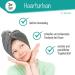 Buy Lead Care Hair Turban Set of 3 - Quick-Drying Microfiber Hair Drying Towels in Anthracite | Best Hair Care Solutions - Buy Online on GoSupps.com