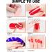 Kalolary 20PCS Gel Nail Polish Strips with File and Stick - Self-Adhesive Wraps for Cured Gel Nails (UV/LED Lamp Required) - Buy Online on GoSupps.com