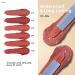 LAMUSELAND Matte Lipstick Set - Waterproof, Long Lasting, Velvet Moisturizing Formula - 2Pc/Set in Dual-color Earphone Lip Gloss - Non-stick Cup Lip Makeup Gift Kit for Girls (Blue) - Buy Online on GoSupps.com
