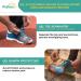 Puikos Bunion Corrector for Men & Women | Big Toe Splint & Hallux Valgus Relief | Adjustable Toe Straightener & Separator for Day/Night Use - Buy Online on GoSupps.com