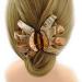 Buy Meilliwish Noble Elegant Ponytail Holder Hair Clip for Women - Large Brown Hair Accessory - Buy Online on GoSupps.com