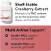 Theralogix TheraCran One Cranberry Capsules - 180-Day Supply - Cranberry Supplement for Men & Women - Cranberry Pills to Support Urinary Tract Health* - 36mg PACs per Capsule - NSF Certified 180 Coun - Buy Online on GoSupps.com