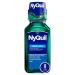 Vicks NyQuil Cold and Flu Relief Liquid Medicine Powerful Multi-Symptom Nighttime Relief for Headache Fever Sore Throat Minor Aches and Pains Sneezing Runny Nose and Cough 8 FL OZ