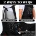 Satinior Waterproof Nail Tech Apron Set - Colorful Rhinestones 3 Pockets 2 Pieces | Ideal for Nail Art & Cosmetics - Buy Online on GoSupps.com