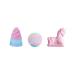3-Pack Unicorn Bath Bombs - 225g | Handmade Molded Bath Fizzies - Buy Online on GoSupps.com