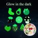 Cindeer 10 Pcs Glow in The Dark Food Series Punch Needle Embroidery Magnet Set with Patterns and Tools - Buy Online on GoSupps.com