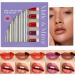  laxreheye Colored lip gloss 10 waterproof lips Long-lasting smudge-proof lips makeup for women and girls for everyday wear and special occasions - Buy Online on GoSupps.com