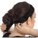 Bamutu Velvet Wig Grip Headband for Women Adjustable Non Slip Elastic Wig Hair Band (Black) - Buy Online on GoSupps.com