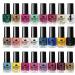 Beauty4Britain Nail Polish Varnish Set 48 Modern Colours + 2 Nail Art Sticker Sets + 2 Display Boxes - Buy Online on GoSupps.com