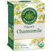 Traditional Medicinals Herbal Teas Organic Chamomile Naturally Caffeine Free 16 Wrapped Tea Bags .74 oz (20.8 g)