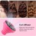 Universal Hair Diffuser for Curly Hair - Foldable Silicone Attachment for Hair Dryers | Adjustable Diffuser for Natural Waves & Curls - Buy Online on GoSupps.com