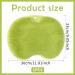 Slip-Proof Silicone Massage Pad & Back Scrubber Relaxing Foot Brush with Suction Cup | Green Massage Cleaner for Deep Cleaning & Peeling - Buy Online on GoSupps.com