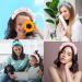 Deacocal Spa Headband for Women Girls - Soft Terry Cloth Skincare Headband - Makeup & Hair Accessory - Blue - Buy Online on GoSupps.com