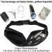 Yamitora 2-Piece Sports Belt Running Bag for Cell Phones - Lightweight & Adjustable | International Shipping - Buy Online on GoSupps.com
