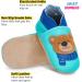 Timmy Bear Baby Shoes - Soft Sole Leather Toddler Shoes for Baby Girls and Boys (0-6 Months) - Buy Online on GoSupps.com