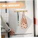 Ciieeo Key Holder Hooks Modern Holder Key Door Hat Hanger Wall for Bathroom Keys Washcloth Towel Keychain Rail Key Hanger 35X4.5X3CM Beige - Buy Online on GoSupps.com