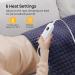 Extra Large Electric Heating Pad for Back Pain Relief - EVAJOY 33''17'' - Moist & Dry Heat Therapy - 6 Temp Settings - Auto Off - Machine Washable - Buy Online on GoSupps.com