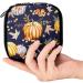 GIAPB Period Bag Sanitary Napkin Storage Bag Pad Holder for Period Makeup Pouch Autumn Orange Pumpkins Color1320 - Buy Online on GoSupps.com