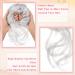 Voluminous Wavy Grey Messy Bun Extension with Hair Rope and Hairpin - Bridal Hairstyle Chignon Hairpiece - Buy Online on GoSupps.com
