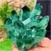 Natural Crystal Rough Crystal Cluster Natural Green Phantom Crystal Cluster Ornament (Size : 500-600g) - Buy Online on GoSupps.com