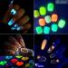 Croitout UV Gel Nail Polish Set Shellac Nail Gel Polish Colours Set Sock Off Gel Nail Polishes Set Glow in the Dark Neon Gel Polish Kit for Home DIY Manicure Nail Salon 6 x 7.3ml 6CS-006 7.3 ml (Pack of 6) - Buy Online on GoSupps.com