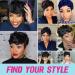 Flandi Short Curly Pixie Wig for Black Women - Synthetic Hair Short Wavy Pixie Cut with Bangs in Natual Black (1B#) - Buy Online on GoSupps.com
