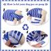 Buy Hjumarayan Dog Body After Castration | Breathable Blue & White Striped Recovery Suit for Male & Female Dogs - Buy Online on GoSupps.com
