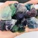Crystal Natural Green Fluorite Raw Gemstone Quartz Original Stones Natural Crystal Stones and Minerals Suitable for Home Office Decoration Full of Texture 100g - Buy Online on GoSupps.com