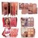 Palette de maquillage Professionnelle multicolore 6 couches | Palette de contour de fard joues de maquillage pour le visage pour dames et filles d butantes f te quotidienne rendez-vous d place