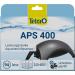 Tetra APS 400 Aquarium Air Pump - quiet diaphragm pump for aquariums from 250-600 L black Black APS 400 (250 - 600 L)