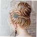 DOITOOL 2 Set Hairpin Bridal Hair Clip Flower Hair Clips for Women Wedding Womens Hair Clips Wedding Hair Clip Bridal Hair Comb Bridal Hair Accessories Bun Bridesmaid Crystal Zinc Alloy - Buy Online on GoSupps.com