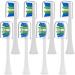 AYAITEE Toothbrush Heads Compatible with Philips Sonicare 4300 5100 6100 Toothbrush 7900 9000 Diamond Replacement Brush Head with Elongated High-Density Bristles 8 Pack White