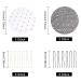 6-Piece Hair Network Set with 12 Hair Needles - Elastic Hair Nets for Ballet Dancers & Children | Bozily Women's Knot Bun Accessories - Buy Online on GoSupps.com