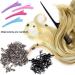 Duufin Dark Blonde Microring Extensions Set - 500 Rings Tools & Clips for Easy Hair Extensions - Buy Online on GoSupps.com
